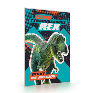 Desky na abecedu - Dino Tyrannosaurus Rex