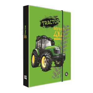 Desky na sešity s boxem A5 - Traktor 2021