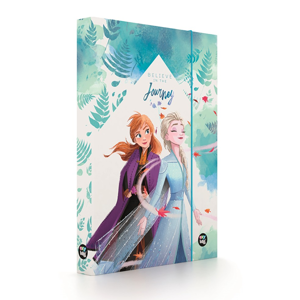 Desky na sešity s boxem A4 - Frozen 2/Ledové království 2 2021