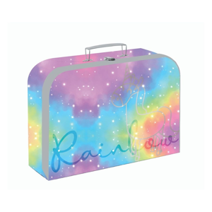 Dětský kufřík lamino 34 cm OXY STYLE MINI - Rainbow