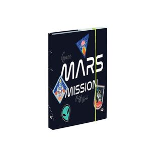 Desky na sešity s boxem A4 - Mars mission