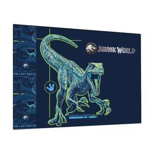 Podložka na stůl 60 × 40 cm - Jurassic World/Jurský svět 2022