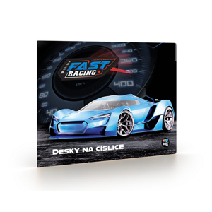 Desky na číslice - Fast racing/Auto