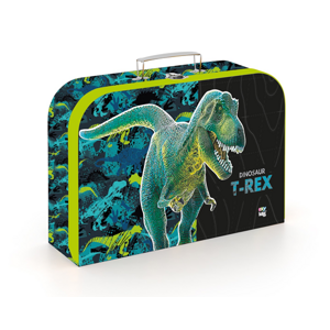 Dětský kufřík lamino 34 cm - Premium Dinosaurus