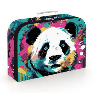Dětský kufřík lamino 34 cm - Panda