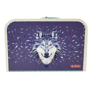 Herlitz Dětský kufřík 35 cm - Wild Animal Vlk