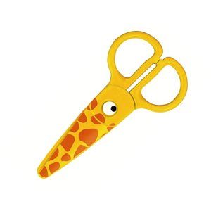 KEYROAD Nůžky dětské plastové - Žirafa