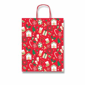 Vánoční dárková taška Fantasia Christmas 36 × 46 × 12 cm