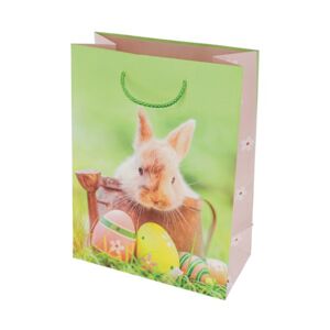 Velikonoční dárková taška 16 × 22 × 8 cm - Králíček
