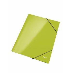 Leitz Spisové desky WOW s gumou - zelené