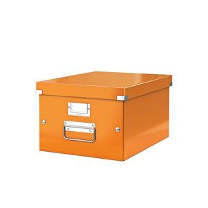 Leitz Click & Store Archivační krabice A4 - oranžová