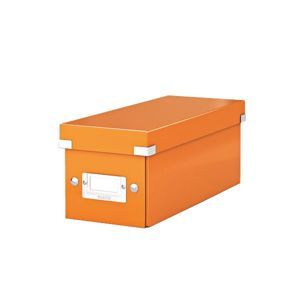 Leitz Click & Store Krabice na CD - oranžová