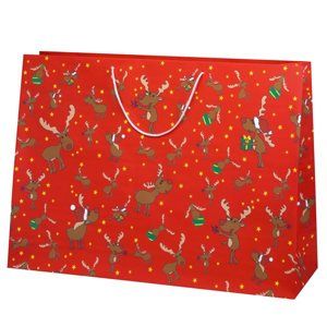 Vánoční dárková taška 59 x 42 x 18 cm - Sobi
