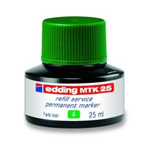 Edding MTK 25 Náhradní náplň pro permanentní popisovač - zelená