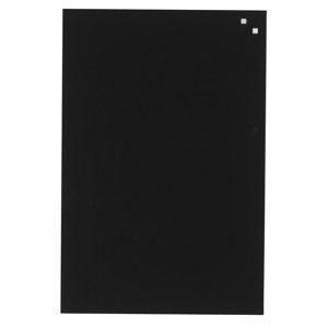 NAGA skleněná magnetická tabule 40 x 60 cm, černá