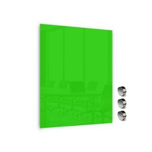 Memoboards Skleněná magnetická tabule 60 × 40 cm, zelená