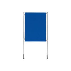 Textilní paraván ekoTAB 120 × 90 cm, modrý
