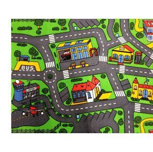 Dětský koberec City Life 200 x 200 cm