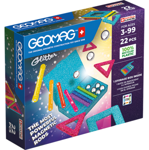 Geomag Glitter Recycled 22 ks