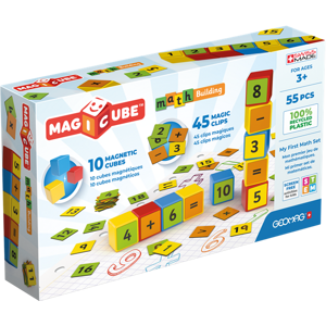 Magicube Math Building Recycled Clips 55 ks