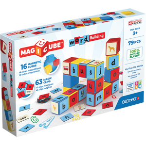 Magicube Word Building Recycled Clips 79 ks