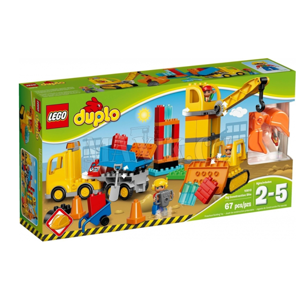 LEGO DUPLO 10813 Velká městská stavba, 2 - 5 let