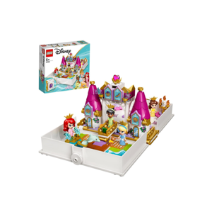 LEGO Disney Princess 43139 Ariel, Kráska, Popelka a Tiana a jejich pohádková kniha dobrodružství