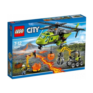 LEGO City 60123 Sopečná zásobovací helikoptéra, 7-12 let