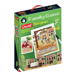 Quercetti Family Game Hangman – společenská hra Oběšenec