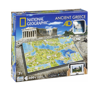 4D Puzzle National Geographic Starověké Řecko