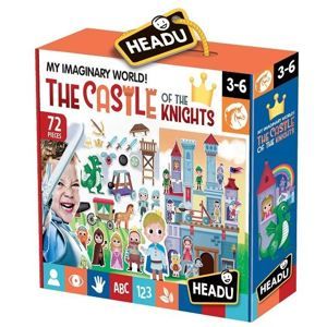 Hrací sada s puzzle Můj vymyšlený svět: Rytířský hrad