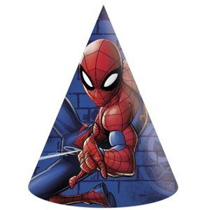 Papírový párty klobouček Spiderman 6 ks