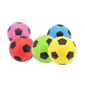 Míček fotbal guma 12 cm, mix barev