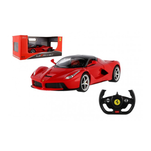 Auto RC Ferrari červené, plast 32 cm, 2,4GHz na dálk. ovládání, na baterie