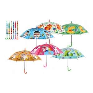 Deštník dětský vystřelovací 66 cm, mix