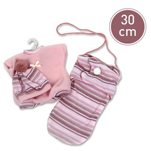 Llorens VRN30-006 obleček pro panenku miminko velikosti 30 cm