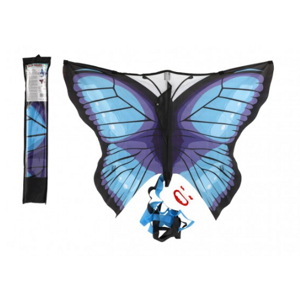 Drak létající motýl nylon 100 x 70 cm