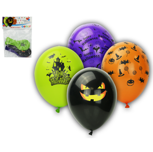 Balónky s potiskem Halloween 5 ks