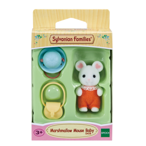 Sylvanian family Baby Marshmallow myš