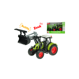 Traktor nakladač 24 cm 1:16