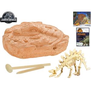 Jurský svět sada pro tesání kostry Stegosaura s doplňky