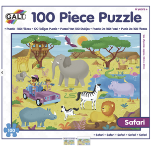 100 Puzzle v krabici - Safari (37×50cm)