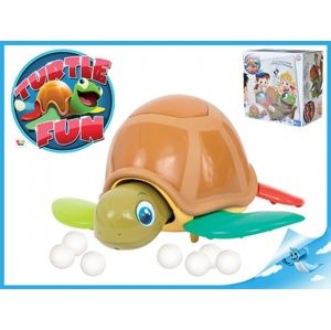 Turtle Fun společenská hra želva 22cm na baterie se zvukem v krabičce
