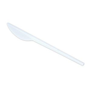 Nože plastové bílé Q060 24 ks