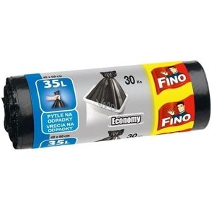 Pytle na odpad Fino Economy 35 l - černé ( 30 ks )