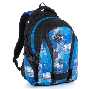 Studentský batoh Bagmaster - BAG 21 A BLUE/BLACK