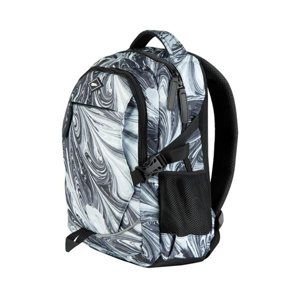 Studentský batoh dvoukomorový Easy - Mramor