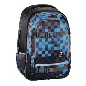 Školní batoh Hama All Out "Selby" Backpack, Blue Pixel