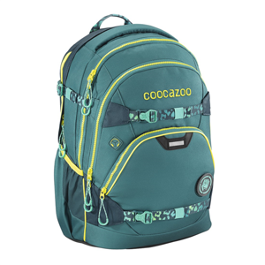 Školní batoh Coocazoo e-ScaleRale s el. nastavitelným popruhem - Petrol