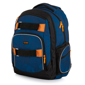 Studentský batoh OXY STYLE - Camo blue